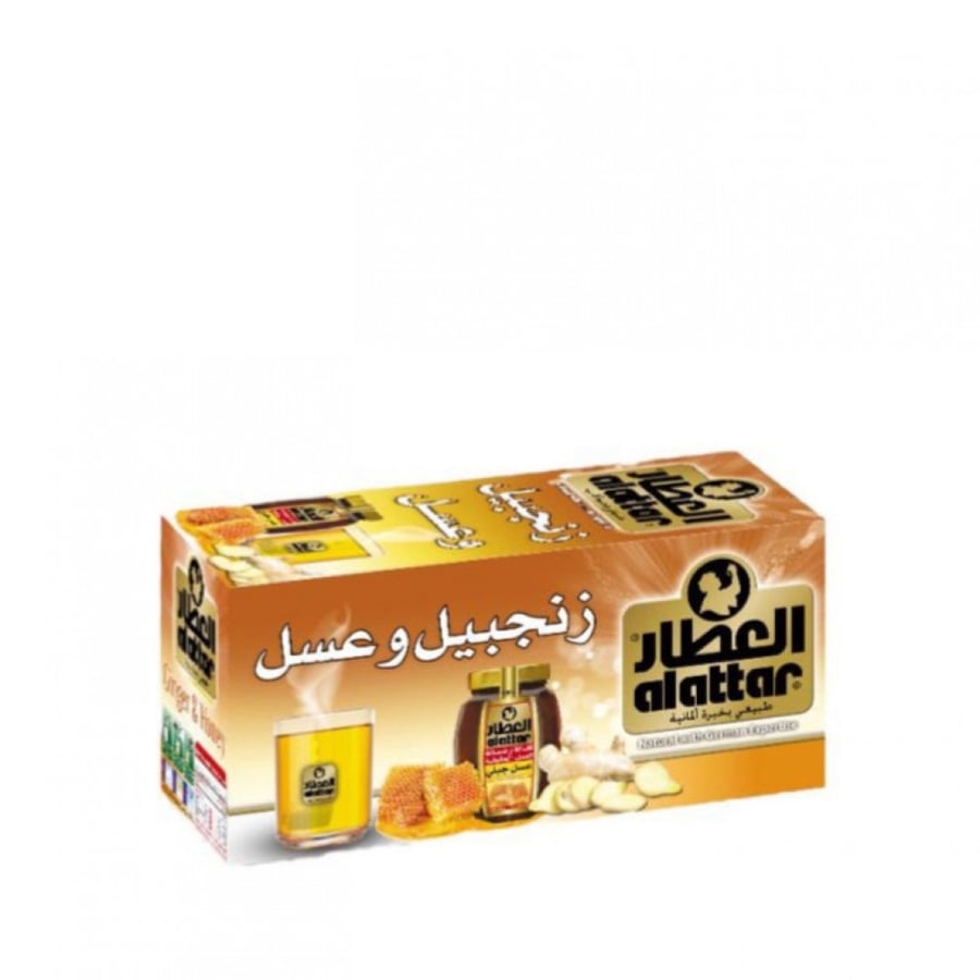 شاي زنجبيل وعسل