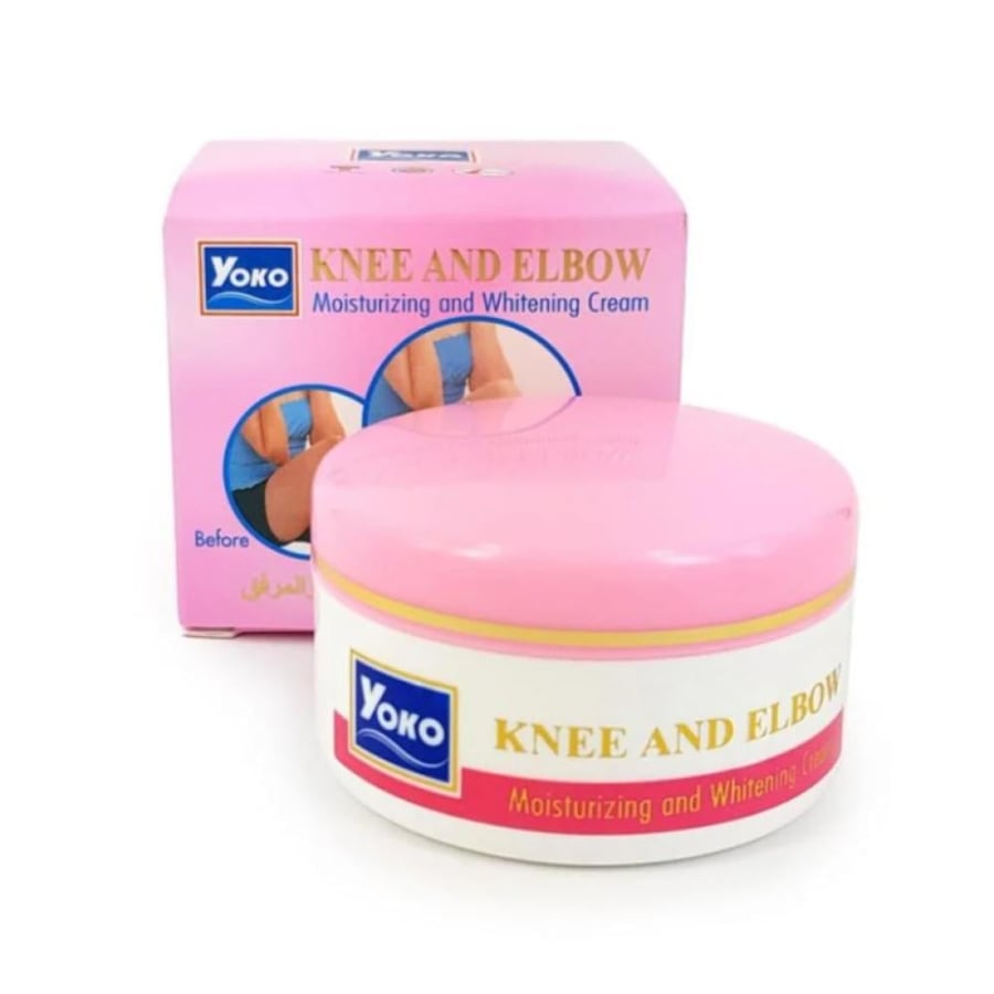 YOKO KNEE AND ELBOW LIGHTENING & MOISTURISING CREAM 50GM
