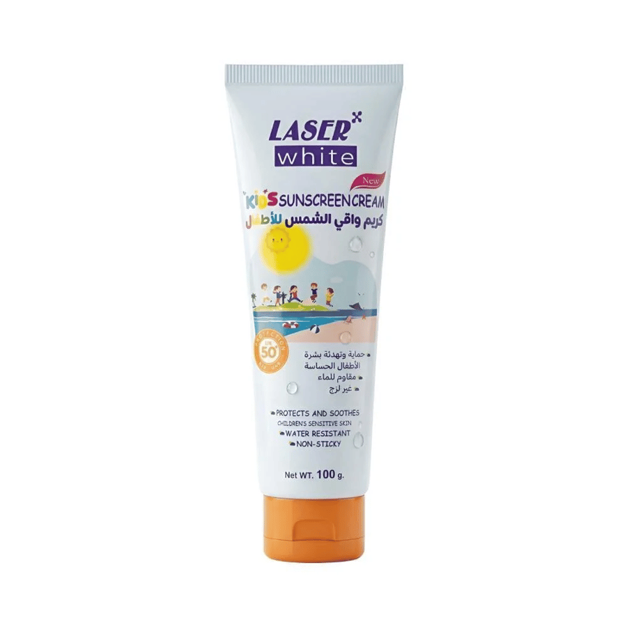كريم واقي شمس للأطفال SPF50 - جرام 100 من ليزر وايت