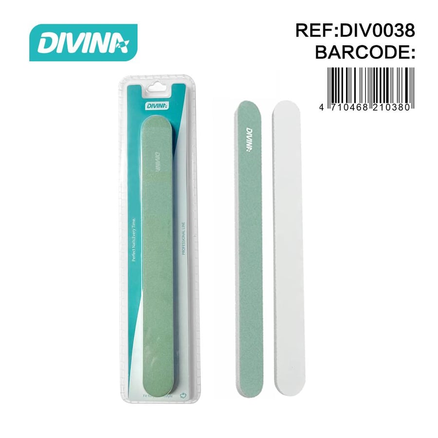 DIVINA SPONGE NAIL FILE 2 PCS DIV-38