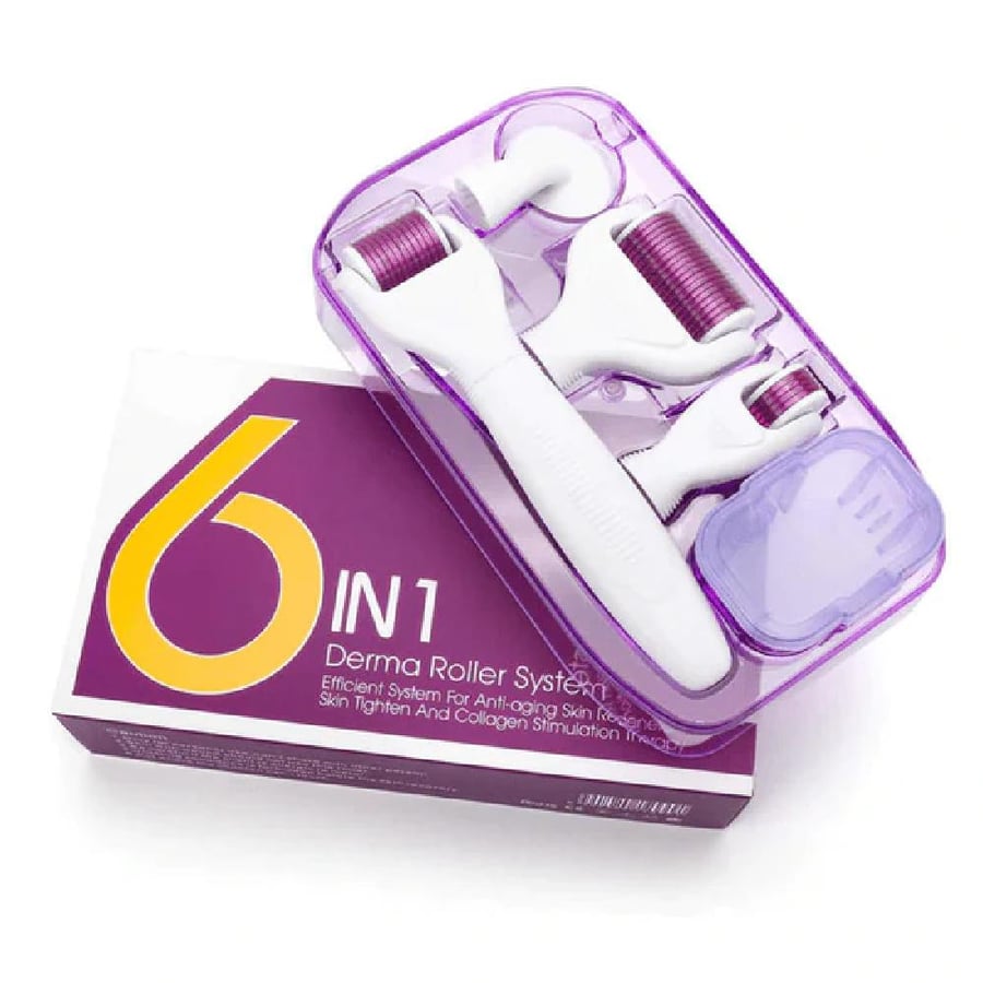 DERMA ROLLER SYSTEM 6 IN 1