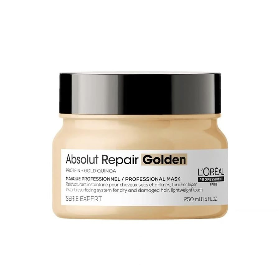 لوريال بروفسيونال ابسلوت ريبير  ABSOLUT REPAIR GOLDEN ماسك لعلاج الشعر الجاف و التالف(للشعر الخفيف) 250مل