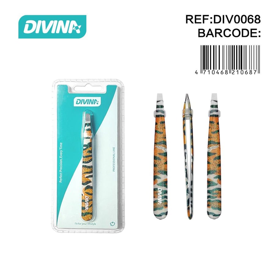 ملقاط حواجب احترافي DIV-0068 من ديفينا