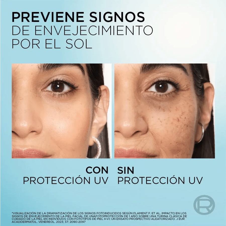 لوريال باريس يوفي ديفندر SPF50+ اكوا فيوجين واقي شمس جل مائي يومي 50مل