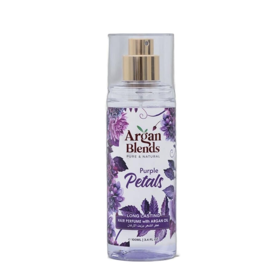 عطر الشعر  مع زيت الأرغان بتلات الارجوانية  100مل ارغان بلندز