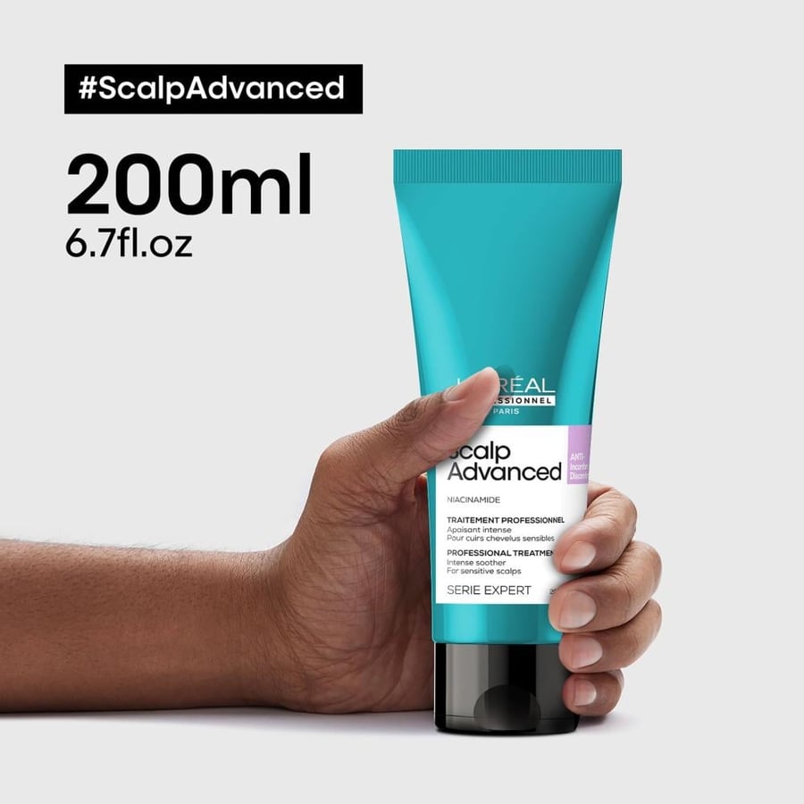 لوريال بروفسيونال سكالب ادفانسد SCALP ADVANCED NIACINAMIDE بلسم منظف ومهدئ لفروة الرأس الحساسة 200مل