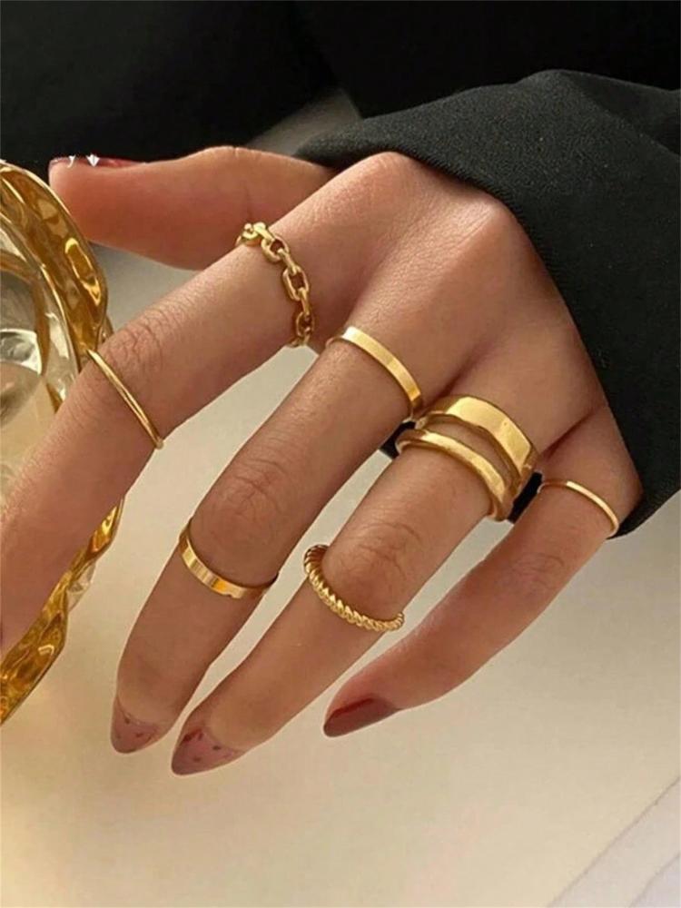 7 قطع/مجموعة خواتم