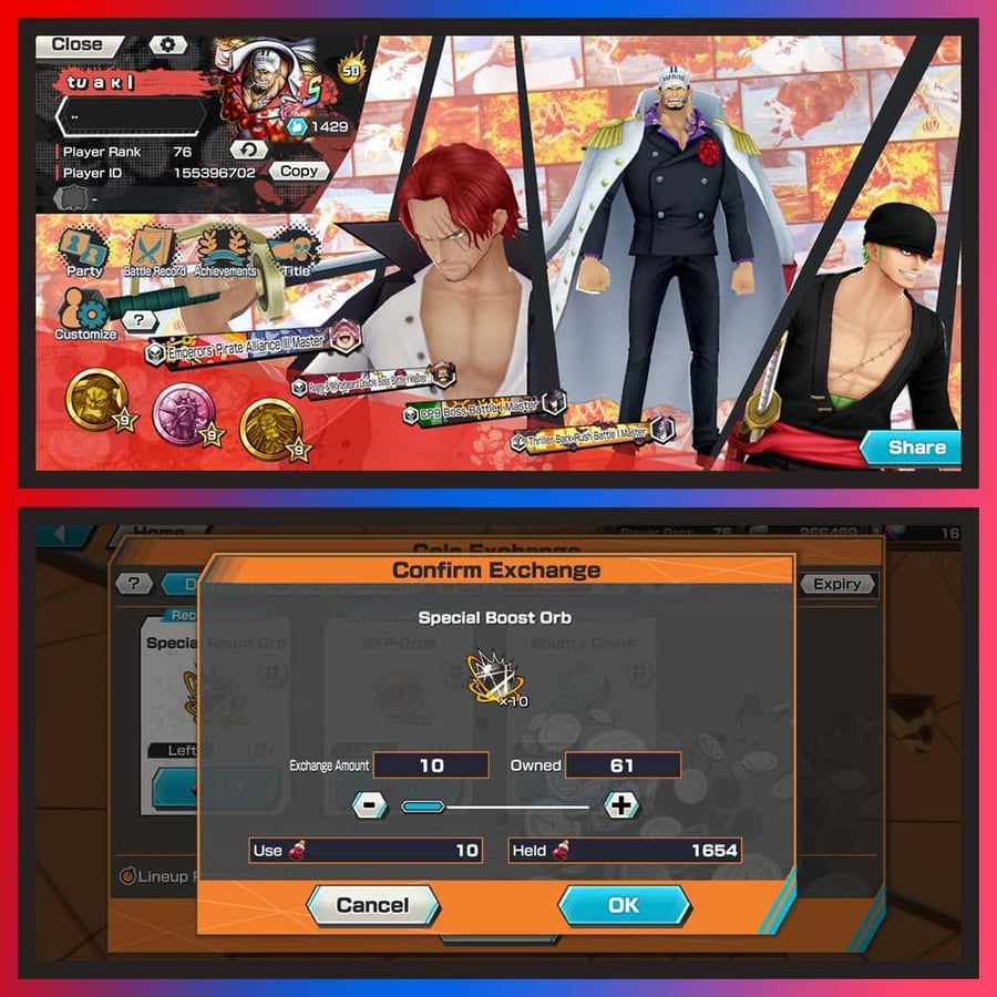 حساب 7 اكستريم + 50 هايبر + باونتي فستات