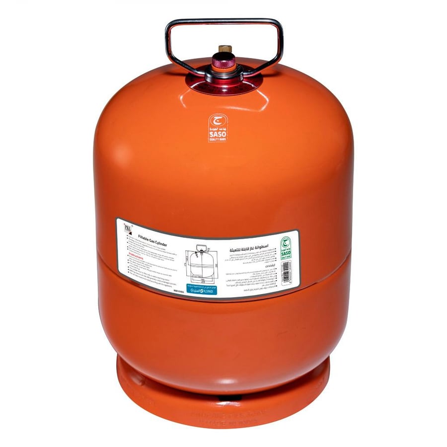 Indian gas cylinder 3.3 kg orange