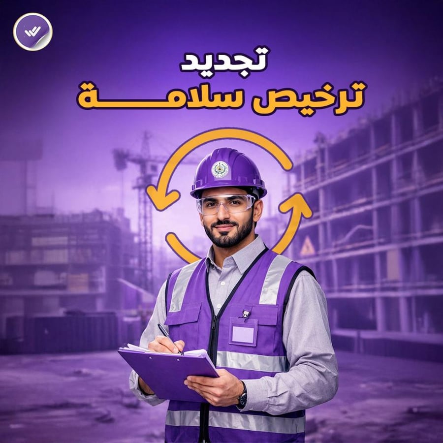 تجديد رخصة سلامة (الدفاع المدني)