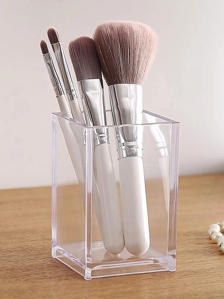 Plastic makeup organizer