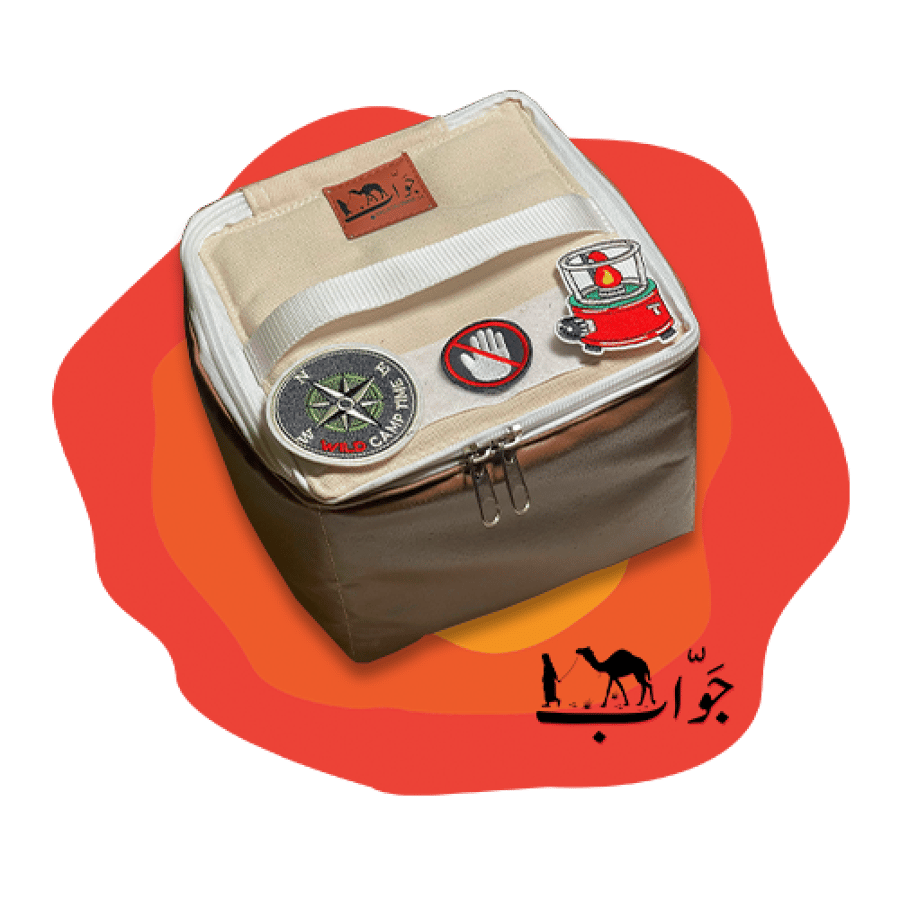 (باتش) ملصق قماشي بالشمع