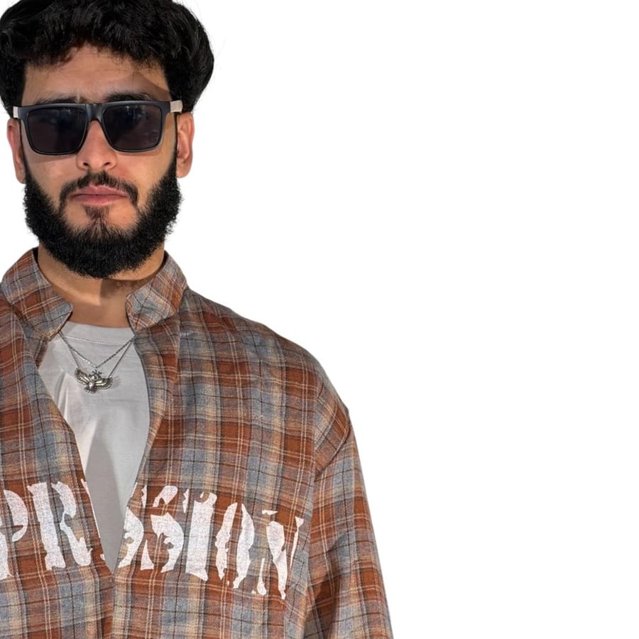 قميص "EXPRESSION" كروهات أوفر سايز