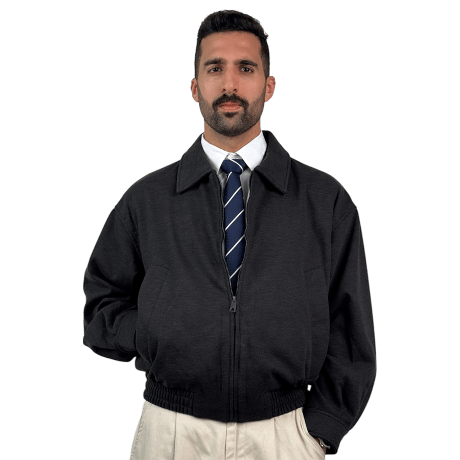 جاكيت بومبر رجالي بني Bomber jacket