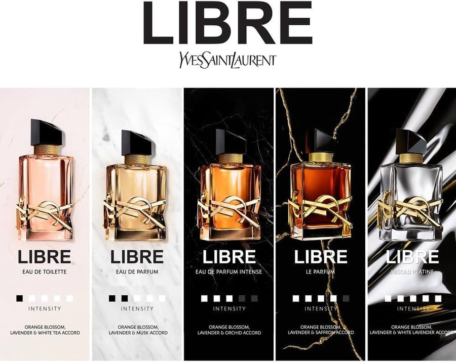 عطر ايف سان لوران ليبر او دو تواليت 90 مل