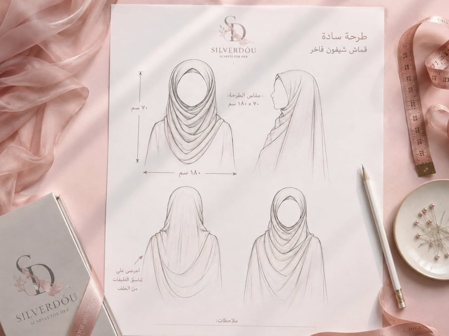 صمّمي طرحتك بتفاصيلك الخاصة