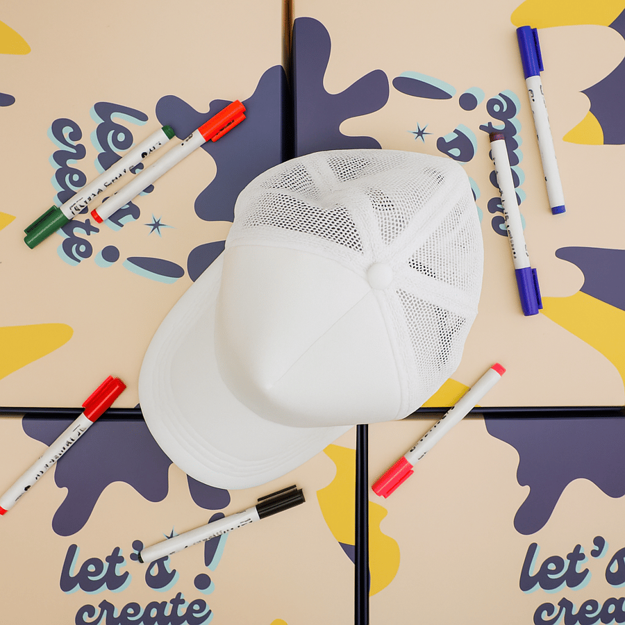 صمم الكاب الخاص بك - Design your own cap