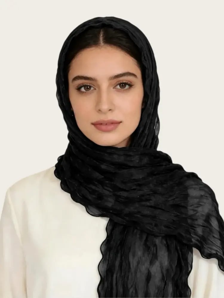 طرح شيفون منقوش