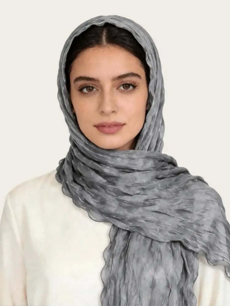 طرح شيفون منقوش