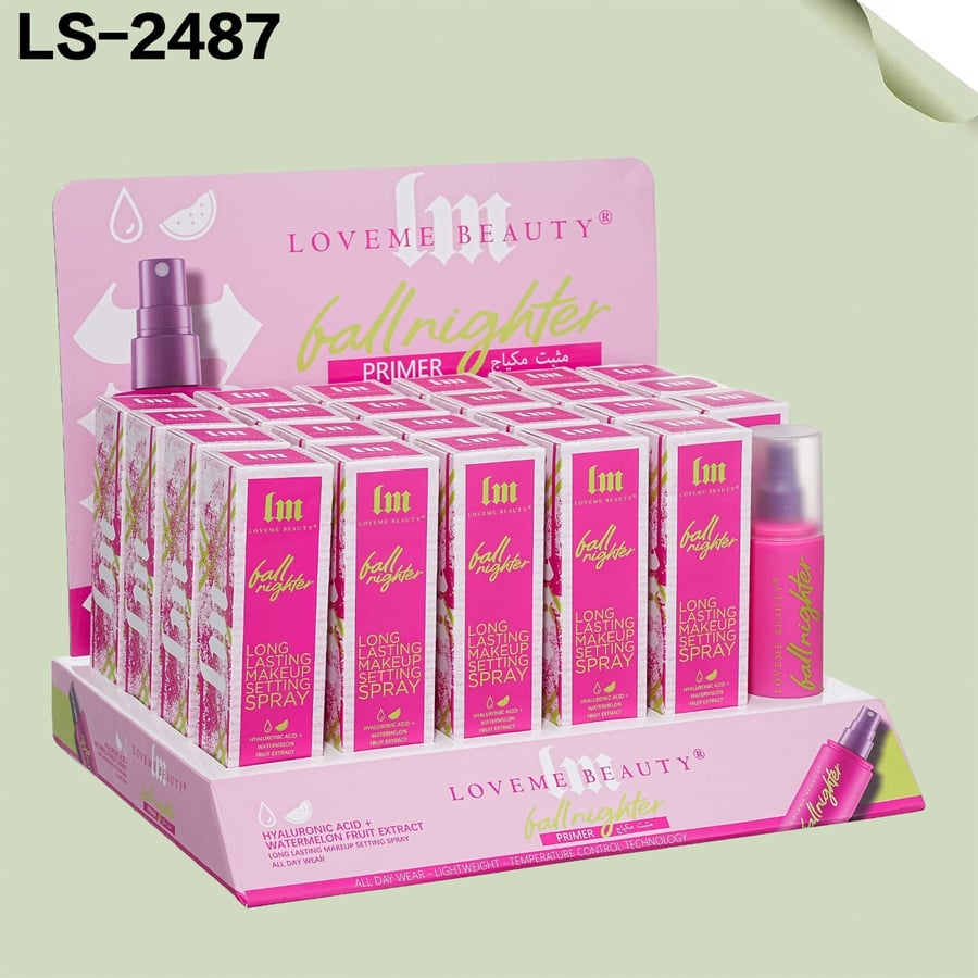 بخاخ تثبيت المكياج Ball Nighter Primer من LOVEME BEAUTY