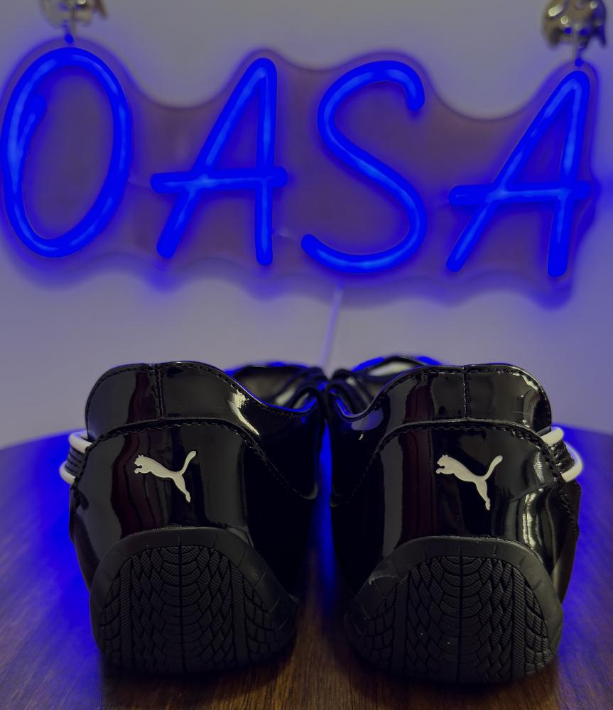 حذاء بوما سبيد كات باليه Puma speedcat ballet - أسود لامع