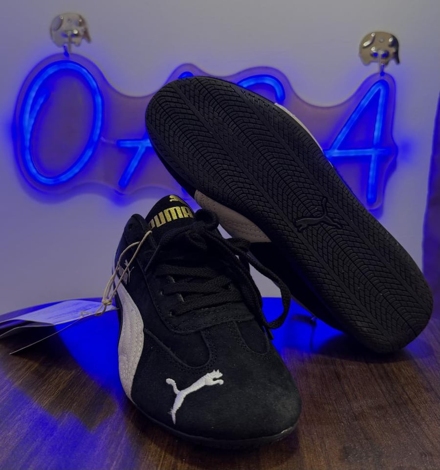 حذاء بوما سبيد كات Puma speedcat OG - أسود وأبيض