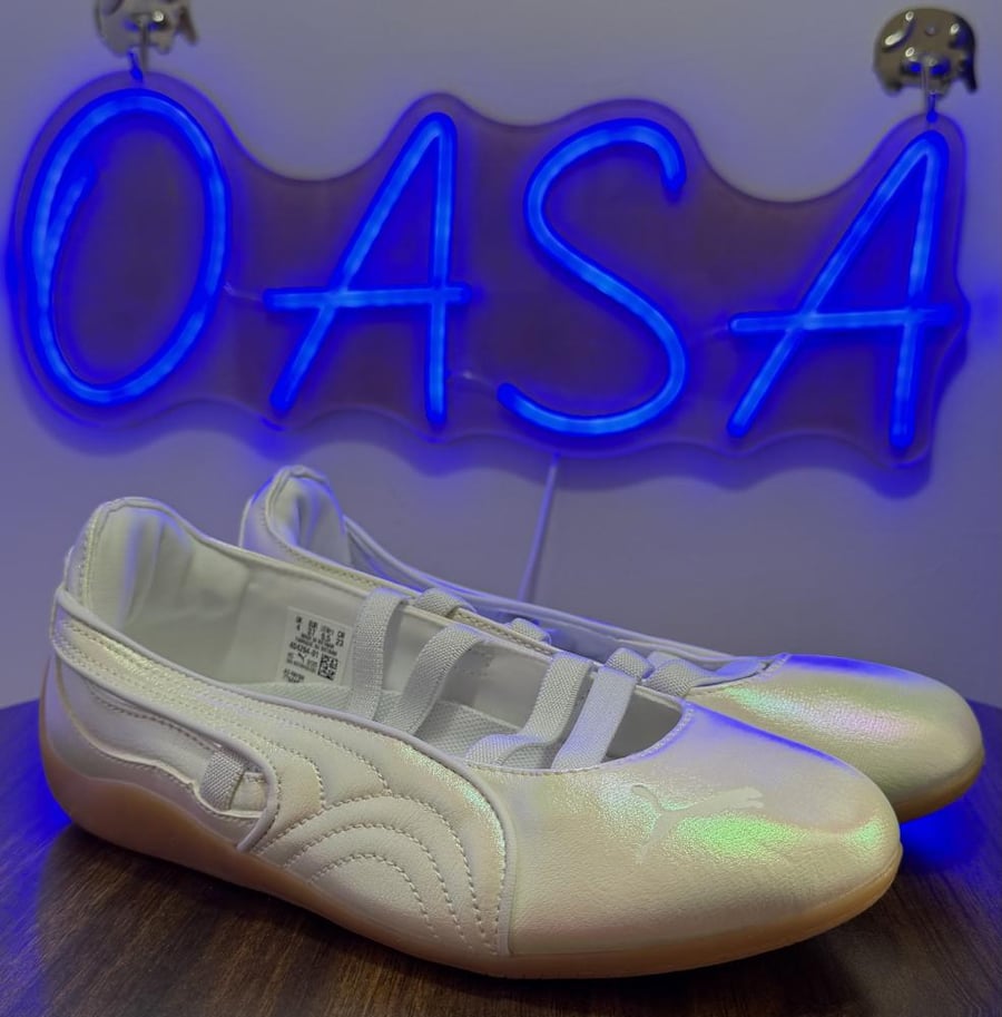 حذاء بوما سبيد كات باليه Puma speedcat ballet - كرومي