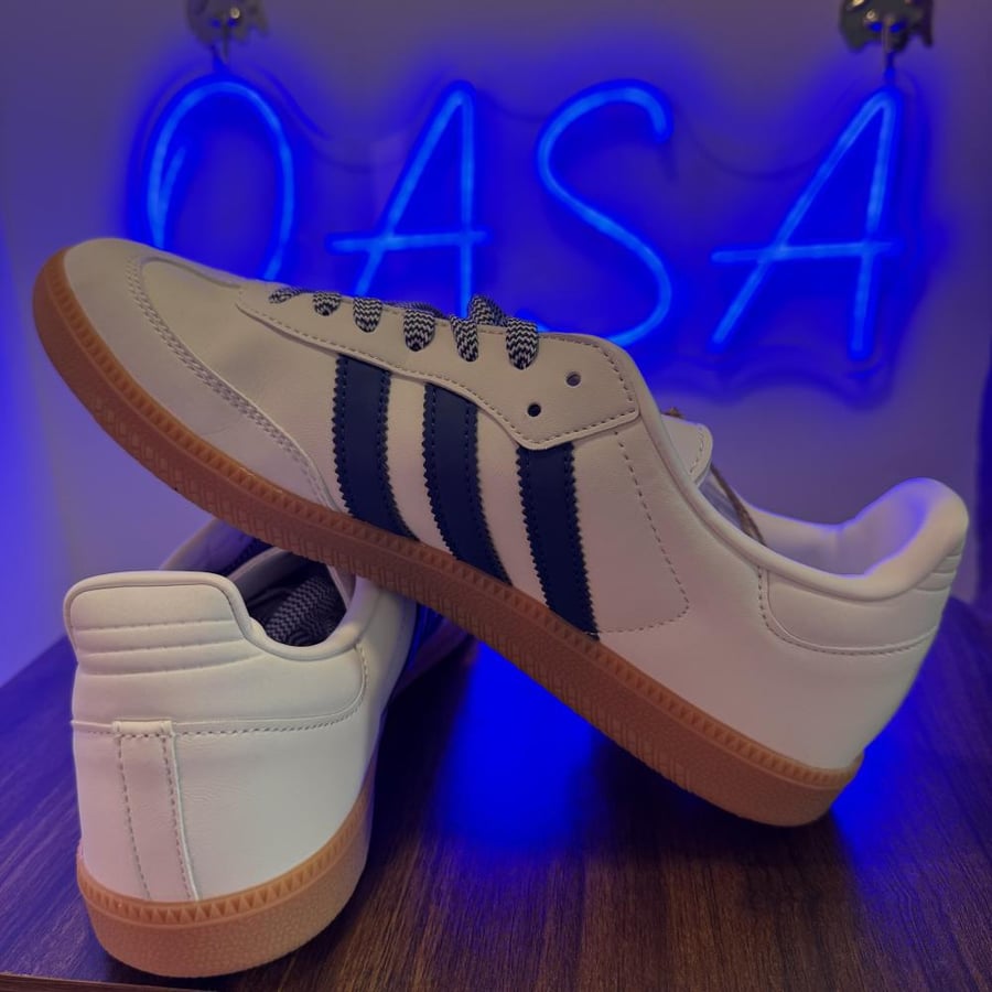 حذاء اديداس سامبا Adidas Samba - كحلي وبيج