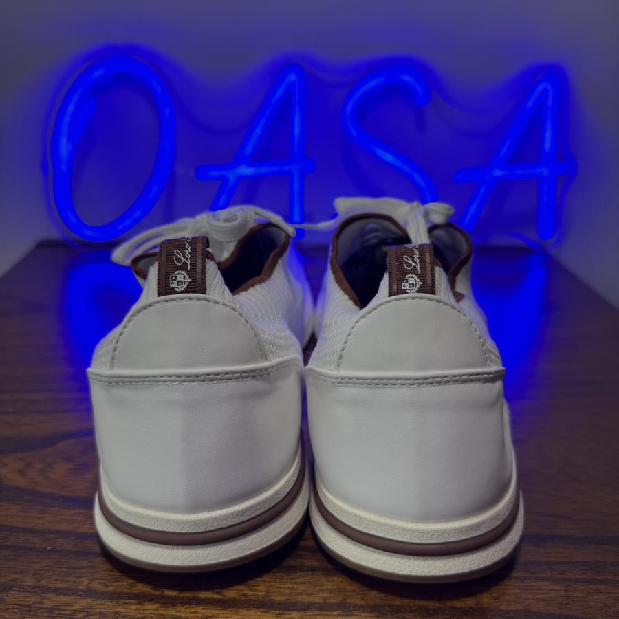 حذاء Weekend Walk من Loro Piana - أبيض
