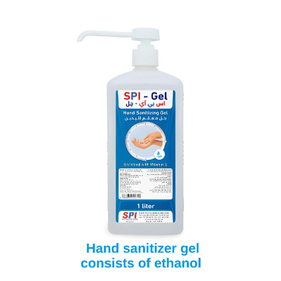 اس بي آي جل معقم لليدين -SPI-Gel Hand Sanitizing Gel 1000ml