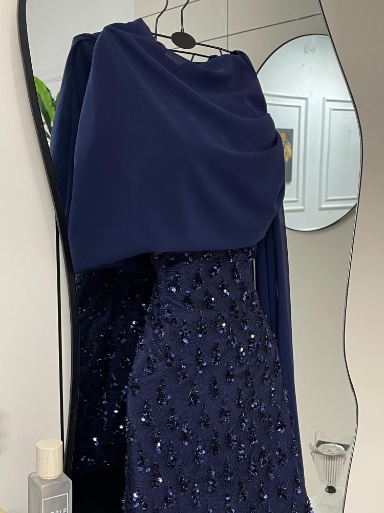 فستان خرز وترتر