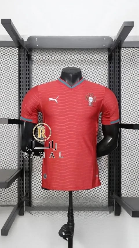 تيشيرت البرتغال كاس العالم 2026 احمر