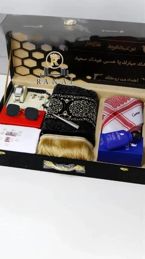بوكس رجالي فاخر من بلاك روز للعيد