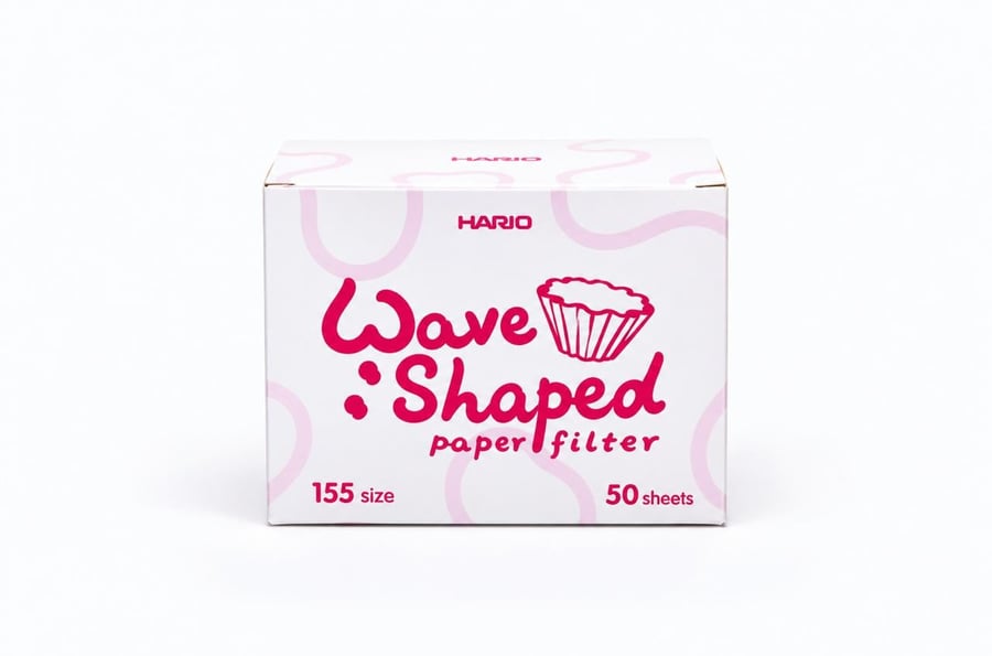 فلتر هاريو ويف مقاس 155 HARIO WAVE FILTER