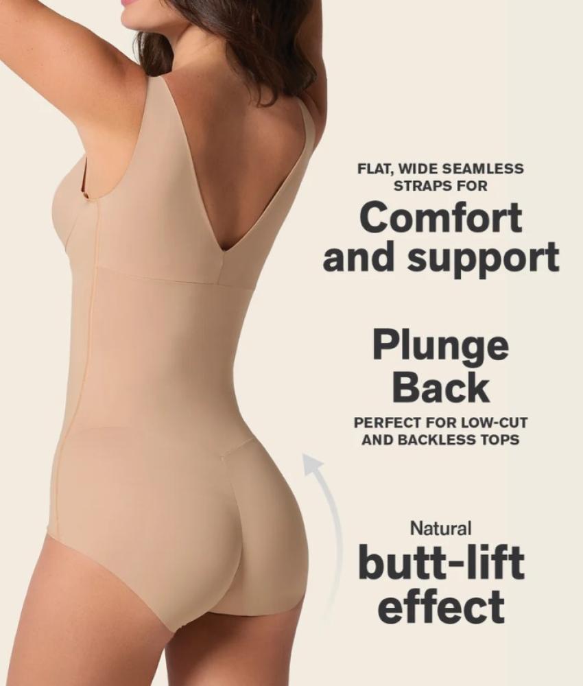 Leonisa - CoreSculpt Plunge Back Classic Ultra Sculpting Body Shaper