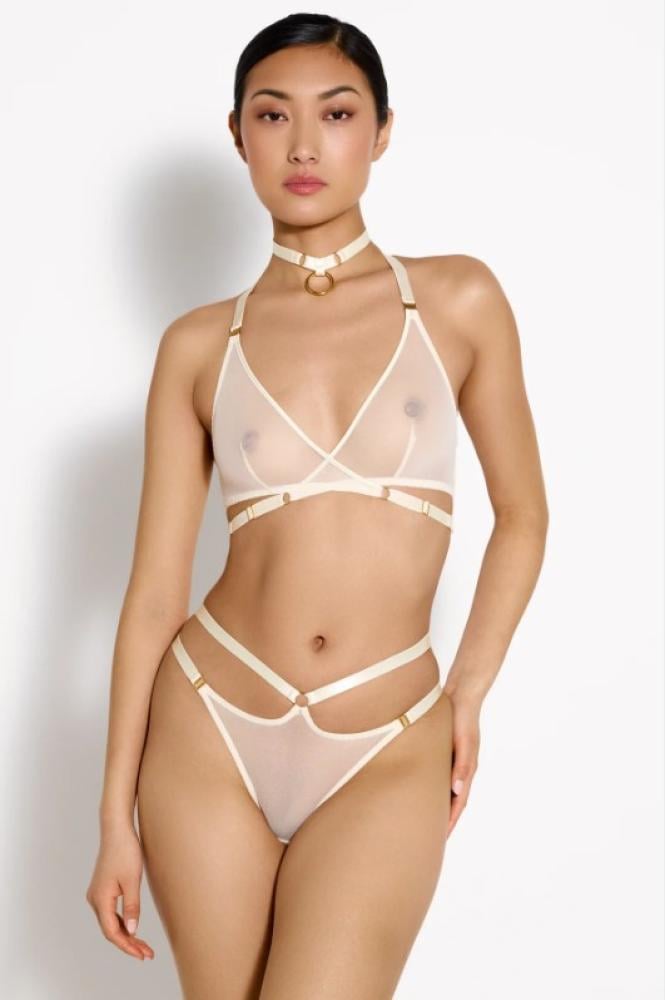 Bordelle - Signature Mesh Harness Thong