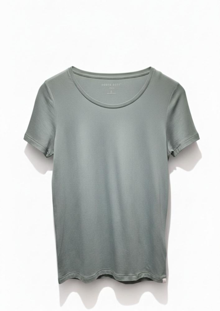 DEREK ROSE - Cotton lounge short/Micro modal crew neck tee