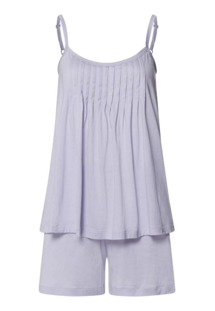 HANRO - Shorts and top with stitched pleats