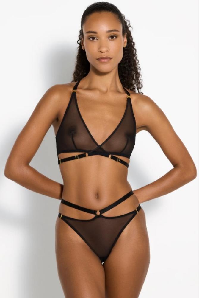 Bordelle - Signature Mesh Harness Thong
