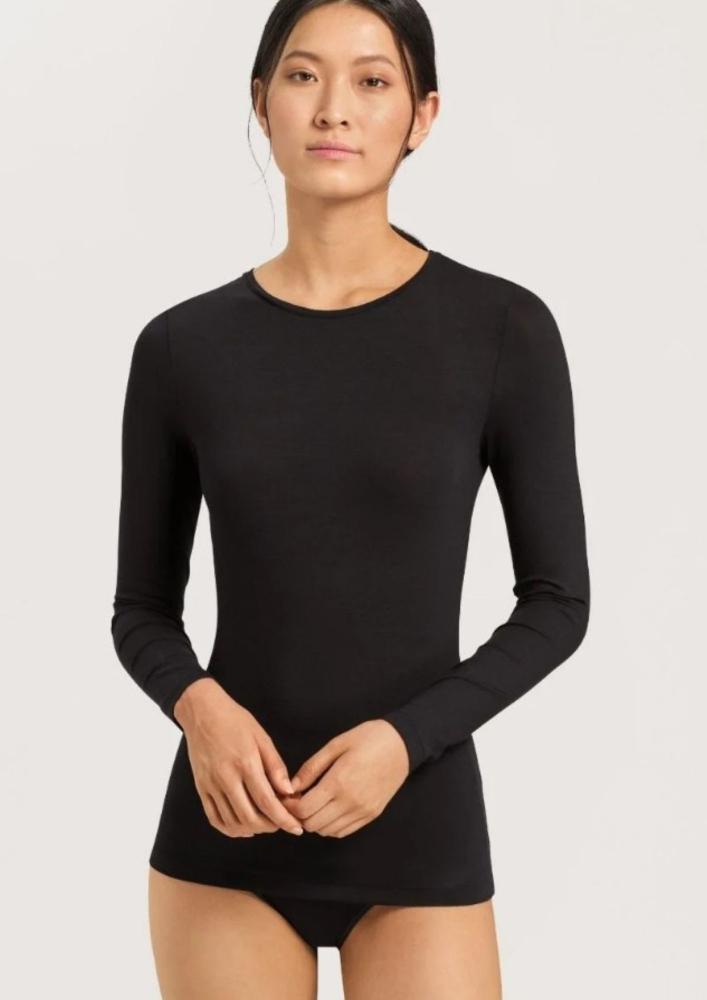 HANRO-Soft Touch Long Sleeve Top