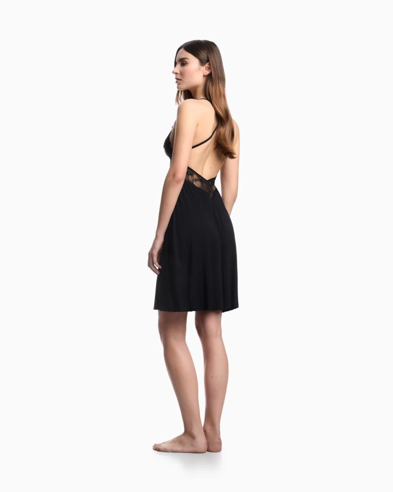 Emporio Armani - Eternal Lace recycled-lace nightdress