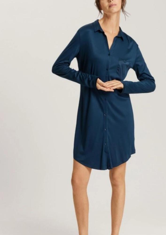 HANRO-Grand Central L/SLV Nightdress
