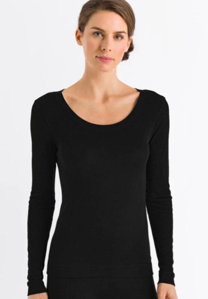 HANRO-Silk/Cashmere L/SLV Shirt