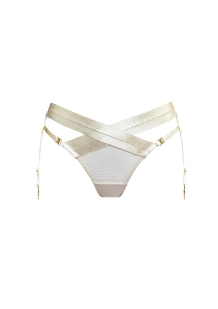 Bordelle - Signature Panelled Suspender Brief
