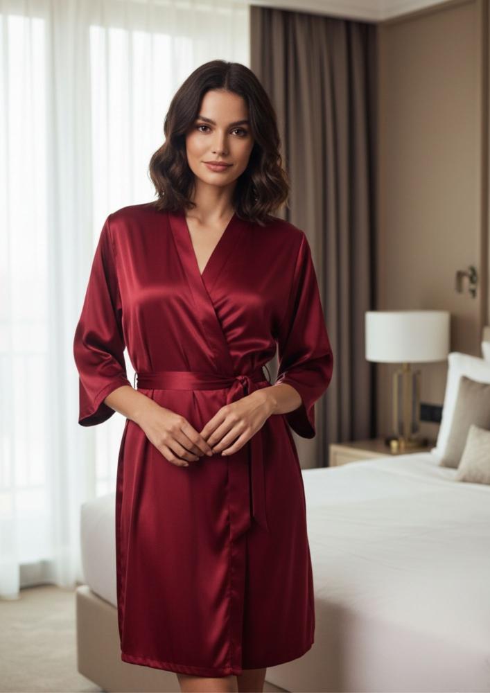 effetto - Silk satin robe