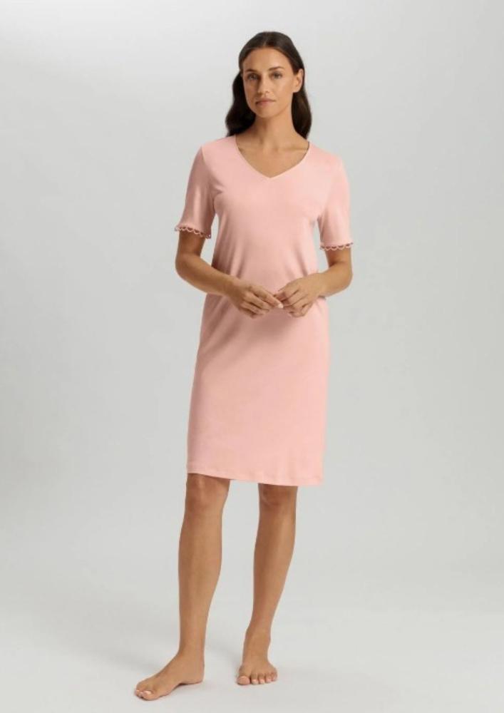 HANRO-Short Sleeve Nightdress 100 cm