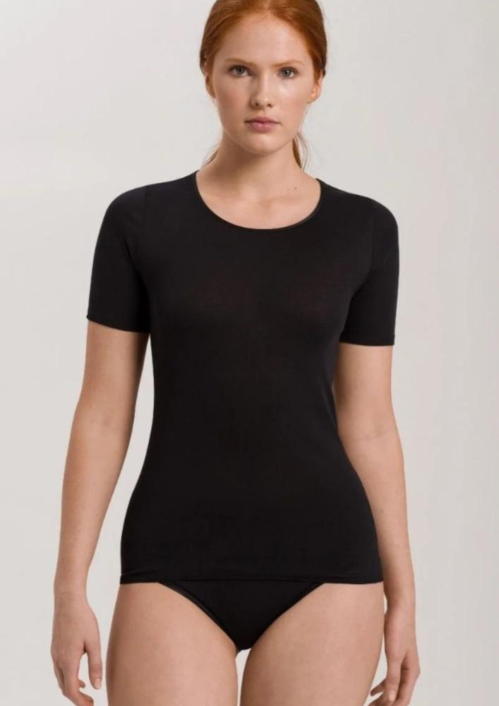 HANRO-Soft Touch Short Sleeve Top