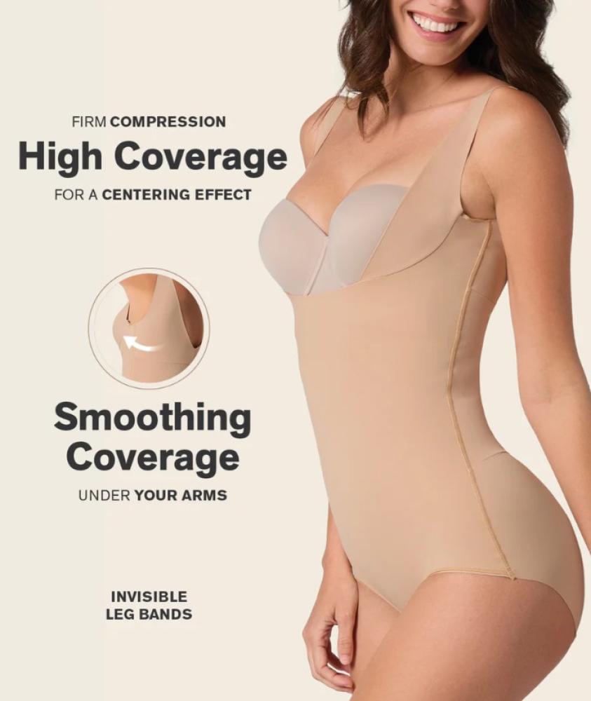 Leonisa - CoreSculpt Plunge Back Classic Ultra Sculpting Body Shaper