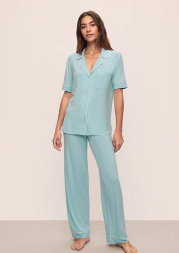 Eberjey - Gisele TENCEL™ Modal Short Sleeve Cropped PJ Set