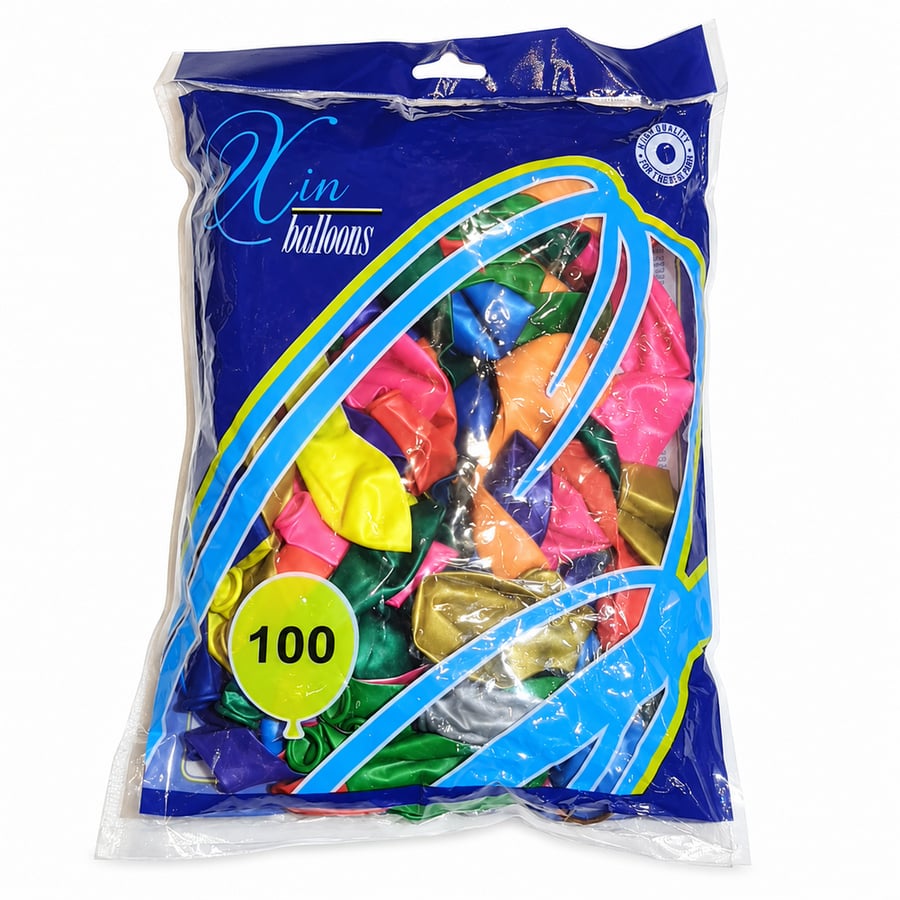بالونات حفلات ملونة 100 حبة